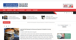 Desktop Screenshot of edgevillebuzz.com